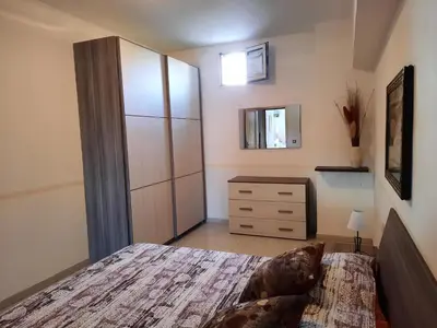 Letto o letti in una camera di Casa Samuel