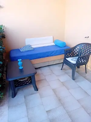 Letto o letti in una camera di Luna e Mare