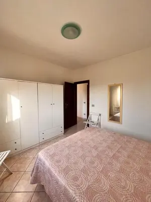 Letto o letti in una camera di Casa La Cinta