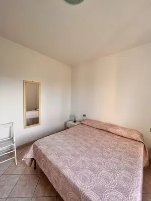 Letto o letti in una camera di Casa La Cinta
