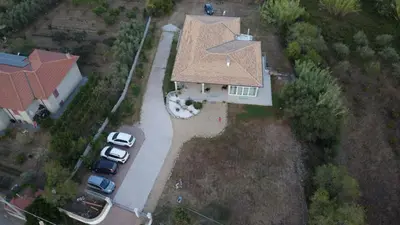 Vista aerea di Agriturismo b&b Mares e Montes de Marrante