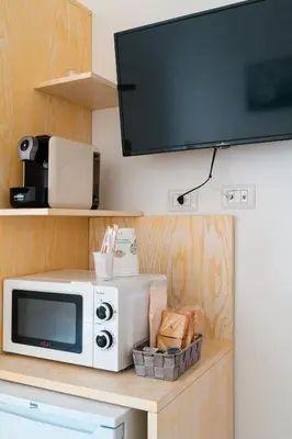Cucina o angolo cottura di Agriturismo b&b Mares e Montes de Marrante