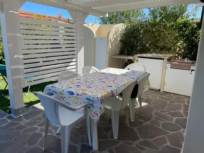Balcone o terrazza di Splendida Villetta San Teodoro