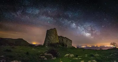 Paesaggio naturale nelle vicinanze della casa vacanze