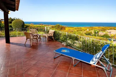 Paesaggio naturale nelle vicinanze della casa vacanze
