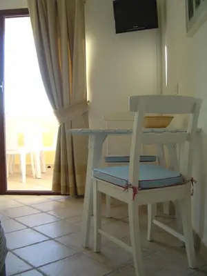 Area soggiorno di Casa Fede