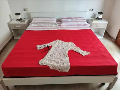Letto o letti in una camera di Casa Vacanza Stella del Mare