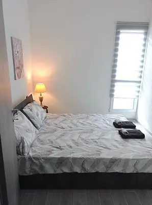 Letto o letti in una camera di Case vacanze Rosa