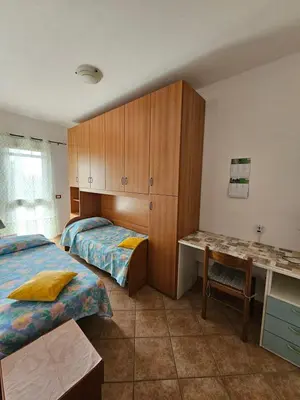 Letto o letti in una camera di Casa nurache Gesuina