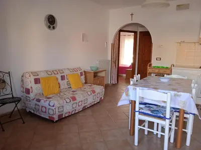 Area soggiorno di Casa nurache Gesuina