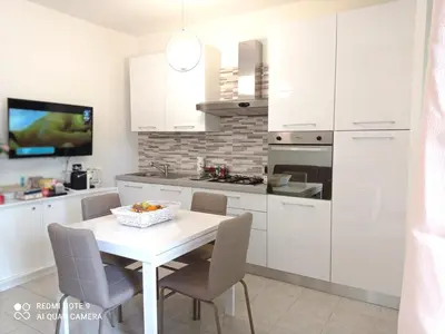 Cucina o angolo cottura di Casa del Parco