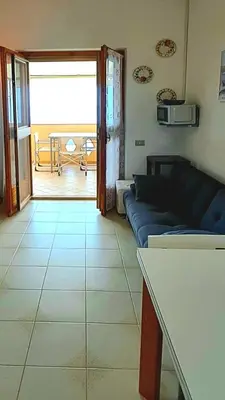 Area soggiorno di Casa di Marco Independent apartment with spectacular view
