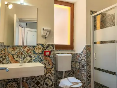Bagno di panoramic ROOMS Fora e ' Muros with sea view common terrace , Ammentos Posada