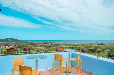 Paesaggio naturale nelle vicinanze del bed & breakfast