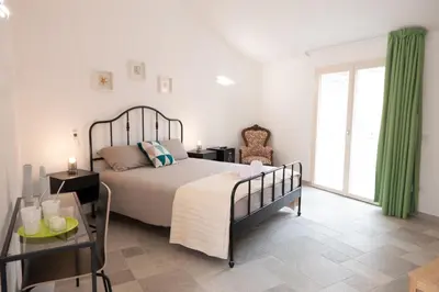 Letto o letti in una camera di Almasarda