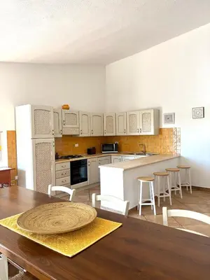 Cucina o angolo cottura di Orosei Summer Holidays - Cala del Turco green house