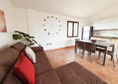 Cucina o angolo cottura di Las Cortesas - Villini indipendenti in mezzo alla campagna e a pochi chilometri da Orosei