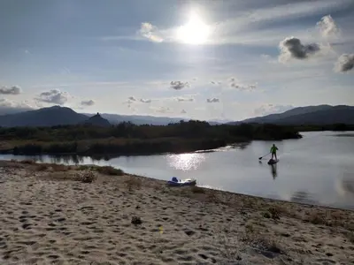 Paesaggio naturale nelle vicinanze della casa vacanze