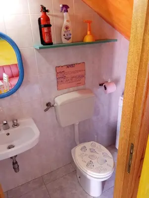 Bagno di Casa vacanze Wally a Posada, Sardegna