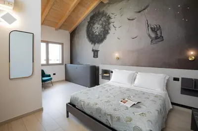 Letto o letti in una camera di Theodore Rooms