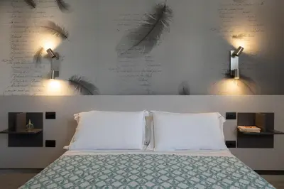 Letto o letti in una camera di Theodore Rooms
