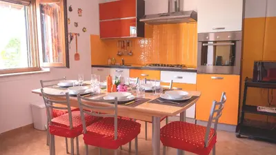 Cucina o angolo cottura di Casa L'Alzoni