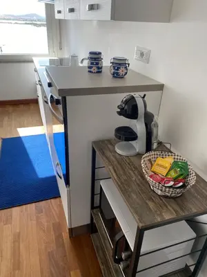 Cucina o angolo cottura di Seaside apartments Casa CARLA e Casa ANDREA