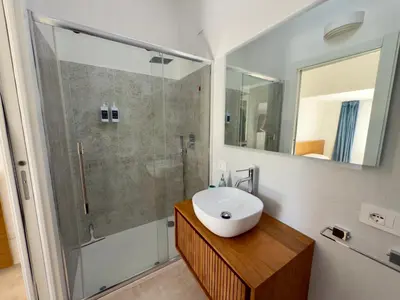 Bagno di La Finestra sul Mare Seaview Apartments