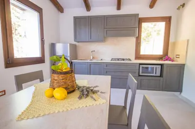 Cucina o angolo cottura di Ginepro (Villa Capelvenere)
