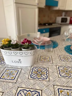 Cucina o angolo cottura di Zefiro casa vacanza
