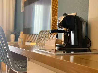 Set per la preparazione di tè e caffè presso GoConcept Studio Sardegna