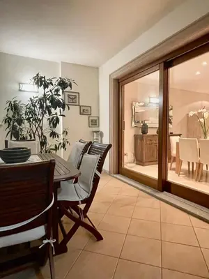 Area soggiorno di Double A Luxury Apartment