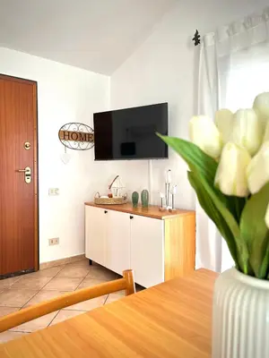 Cucina o angolo cottura di Casa Carmen - Attico vista mare