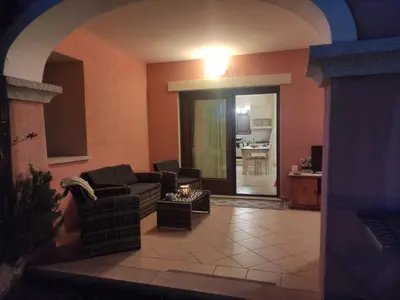 Area soggiorno di Residence Cala Moresca 15