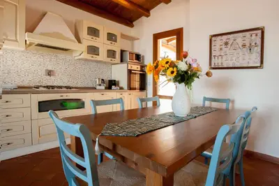 Cucina o angolo cottura di Villa Isuledda Lux