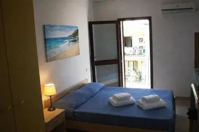 Letto o letti in una camera di Appartamenti Marilu