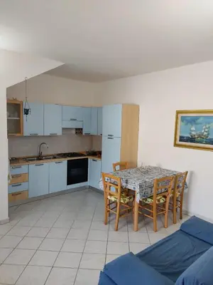 Cucina o angolo cottura di Appartamento a La Caletta