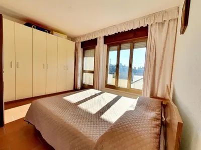 Letto o letti in una camera di Marinaway - Appartamenti a 2 chilometri dal mare
