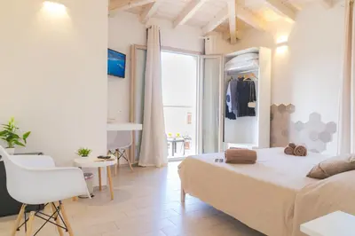 Letto o letti in una camera di Seaside Home
