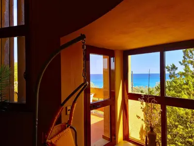 Paesaggio naturale nelle vicinanze della villa