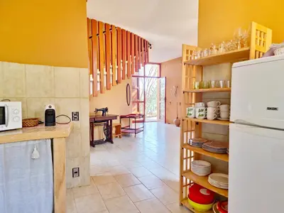 Cucina o angolo cottura di Villa dei Pini - Villa indipendente di design a pochi passi dal mare