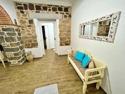 Area soggiorno di Sa Domo de Tzia Elene