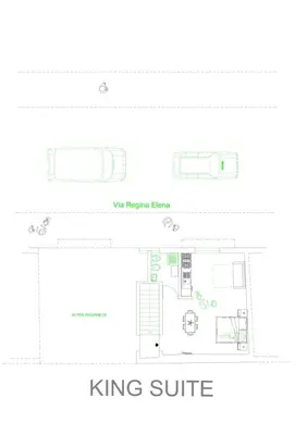 Planimetria di Olbia Center Regina Elena 49 king