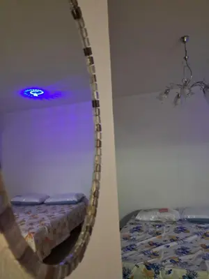 Letto o letti in una camera di Olbia Center Regina Elena 49 king