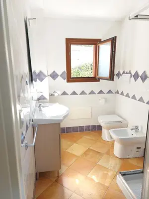 Bagno di Villa Gallura Dream with private pool and sea view