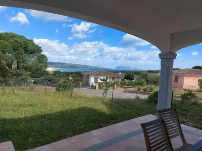 Paesaggio naturale nelle vicinanze della villa