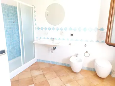 Bagno di Villa Gallura Dream with private pool and sea view