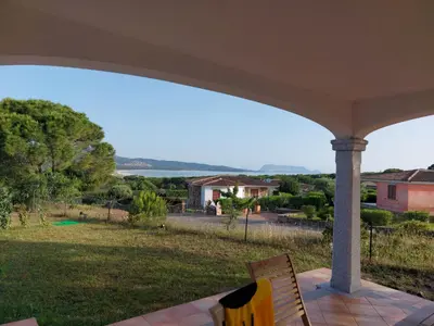 Paesaggio naturale nelle vicinanze della villa