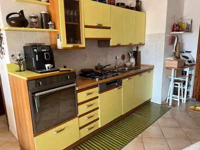 Cucina o angolo cottura di Villetta L'affaccio sul mare