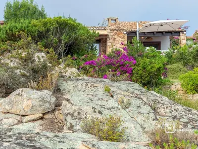 Paesaggio naturale nelle vicinanze della villa